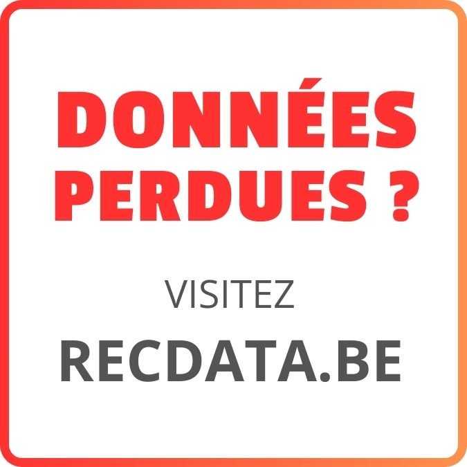 Récupération de Données à Anvers